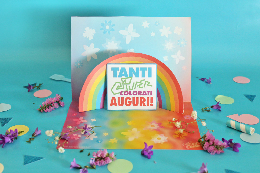 bigliettino-auguri-pop-up-arcobaleno-fiori-supercolors