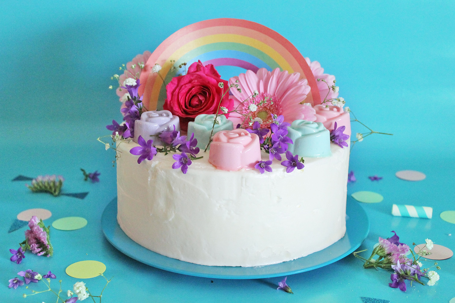 Torta Fiori per il mio compleanno